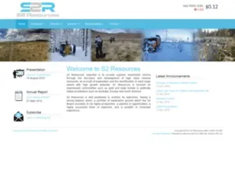 S2Resources.com.au(S2 Resources) Screenshot