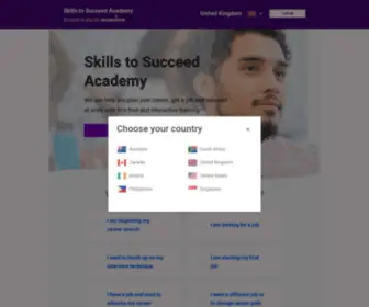 S2Sacademy.com(The Skills to Succeed Academy) Screenshot