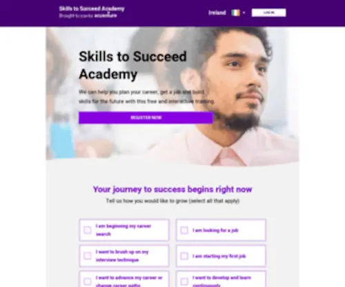 S2Sacademy.ie(The Skills to Succeed Academy) Screenshot