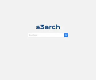 S3ARCH.page(Private Searches) Screenshot