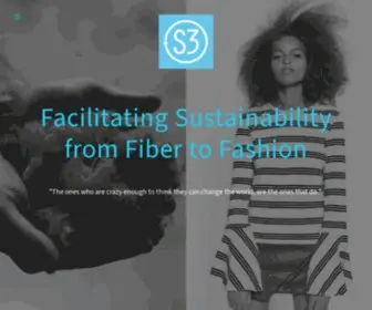 S3Source.com(Facilitating sustainability from fiber to fashion) Screenshot