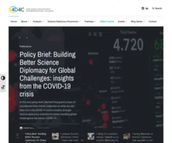 S4D4C.eu(EU Science Diplomacy) Screenshot