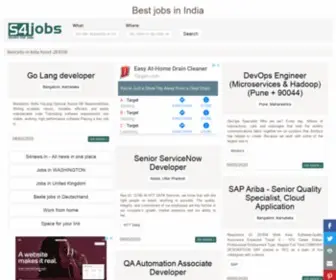 S4Jobs.in(Best jobs in India) Screenshot