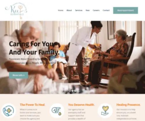 S8Feflo.com(Kee Essentials Home Healthcare) Screenshot