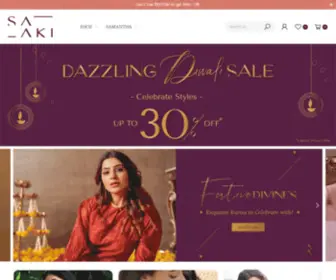 SA-Aki.com(Online fashion store for women) Screenshot