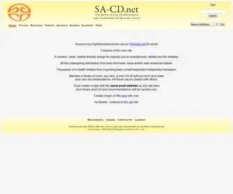 SA-CD.net(The Super Audio CD) Screenshot