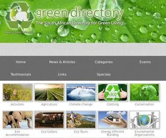 SA-Green-Info.co.za(Green Companies) Screenshot