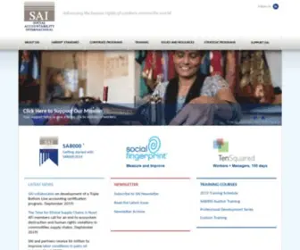 SA-INTL.org(SAI's mission) Screenshot