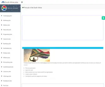 SA-Job.info(Find jobs in South Africa) Screenshot