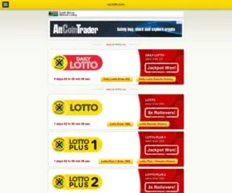 SA-Lotto.com Screenshot