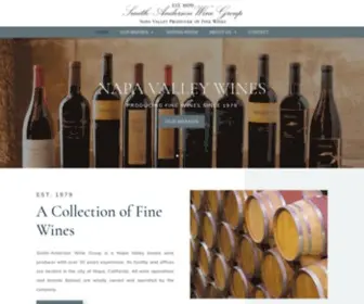 SA-Napavalley.com(Smith-Anderson Wine Group) Screenshot