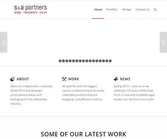 SA-Partners.com(S & A Partners) Screenshot