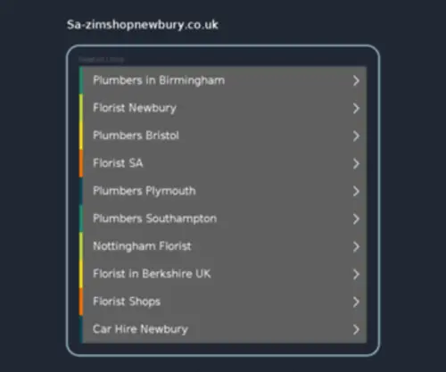 SA-Zimshopnewbury.co.uk(SA Zim Shop Newbury) Screenshot
