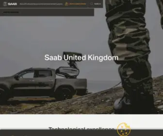 Saab.co.uk(Saab) Screenshot