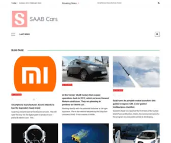 SAABCArs.cz(SAAB Cars News) Screenshot