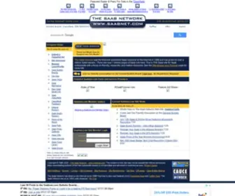 Saabnet.com(The Saab Network) Screenshot