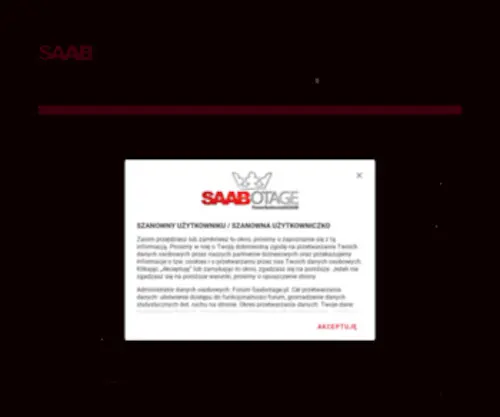 Saabotage.pl(Forum fanów marki SAAB) Screenshot
