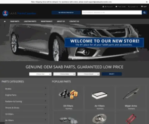 Saabpartscounter.com(Saabpartscounter) Screenshot