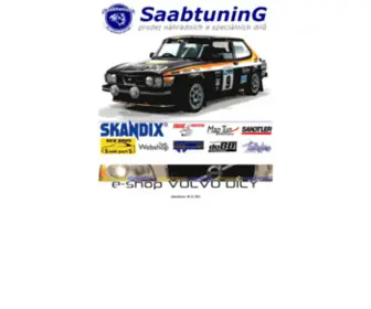 Saabtuning.cz(SAAB tuning) Screenshot