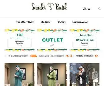 Saadetbutik.com(Tesett) Screenshot