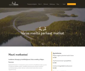 Saagatravel.fi(Tilausajot Oulu ja Rovaniemi) Screenshot