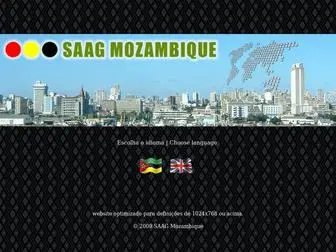 Saagmz.com(SAAG – Mozambique) Screenshot