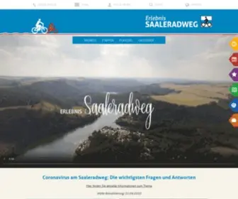 Saaleradweg.de(Saaleradweg) Screenshot