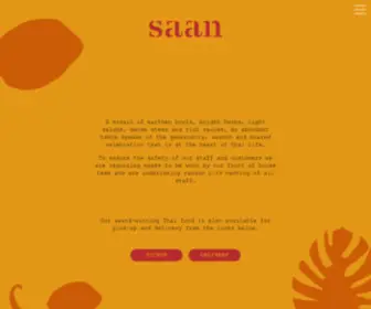 Saan.co.nz(Authentic Northern Thai cuisine in the heart of Ponsonby Road) Screenshot