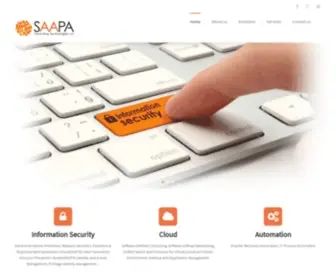 Saapatech.com(SAAPA Consulting Technologies LLC) Screenshot