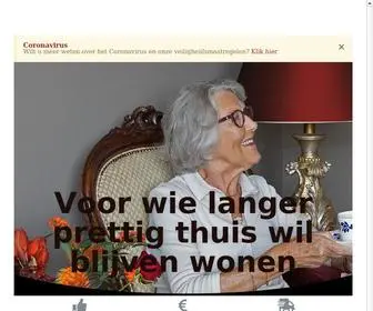 Saaraanhuis.nl(Langer prettig thuis wonen) Screenshot