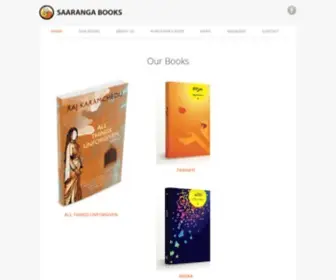 Saarangabooks.com(Saaranga Books) Screenshot