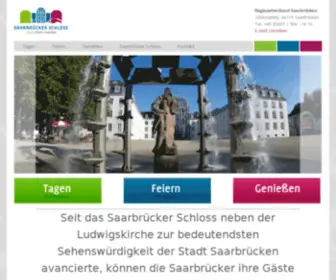 Saarbruecker-SChloss.de(Saarbrücker Schloss) Screenshot