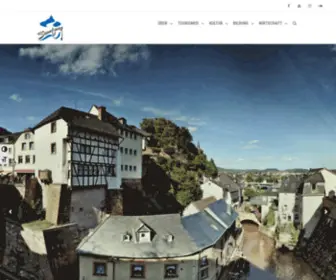 Saarburg.de(Historische Weinstadt Saarburg an der Saar) Screenshot