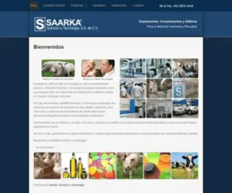 Saarka.com.mx(Suplementos) Screenshot