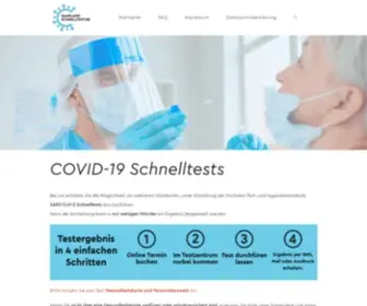 Saarland-SChnelltest.de(Saarland Schnelltest) Screenshot