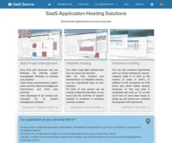 Saas-Secure.com(SaaS Application Hosting for your success) Screenshot