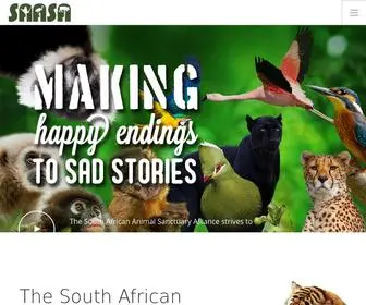 Saasa.org.za(Monkeyland) Screenshot