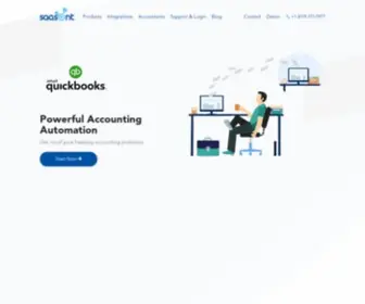 Saasant.com(Best Accounting Automation Softwares for Small Business and Accountants) Screenshot