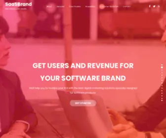 Saasbrand.com(Get measurable results) Screenshot
