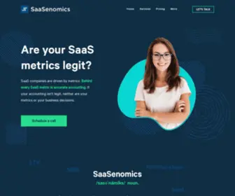 Saasenomics.com(SaaSenomics) Screenshot