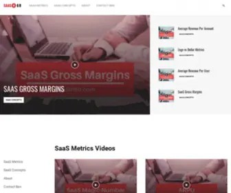 Saasin60.com(The SaaS Academy) Screenshot