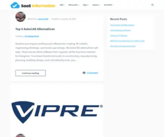 Saasinformation.com(SaaS Information) Screenshot