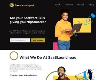 Saaslaunchpad.com(#1 Lifetime Deals on SaaS Apps) Screenshot