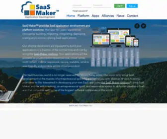 Saasmaker.com(SaaS Maker) Screenshot