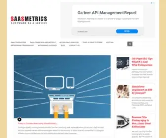 Saasmetrics.co(SaaS Metrics) Screenshot