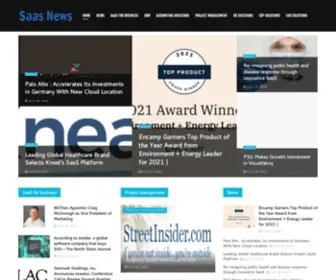 Saasnewshubb.com(Saas News) Screenshot