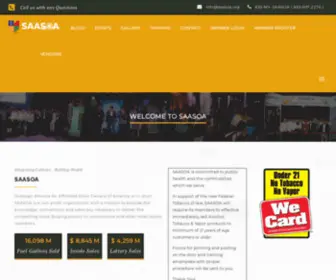 Saasoa.org(Integrating Cultures) Screenshot