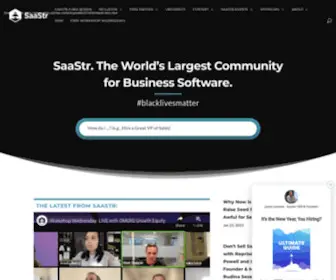 Saastr.com(B2B SaaS Training) Screenshot