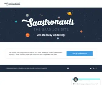 Saastronauts.io(SaaS Jobs) Screenshot