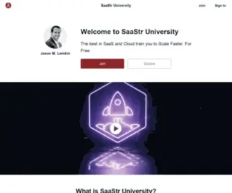 Saastruniversity.com(Saastruniversity) Screenshot